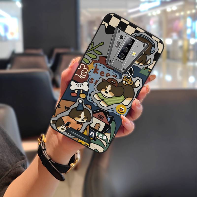Phone Pouch Back Cover Phone Case For Blackview BV6900 Durable Fashion Design Shockproof Dirt-resistant Soft case TPU