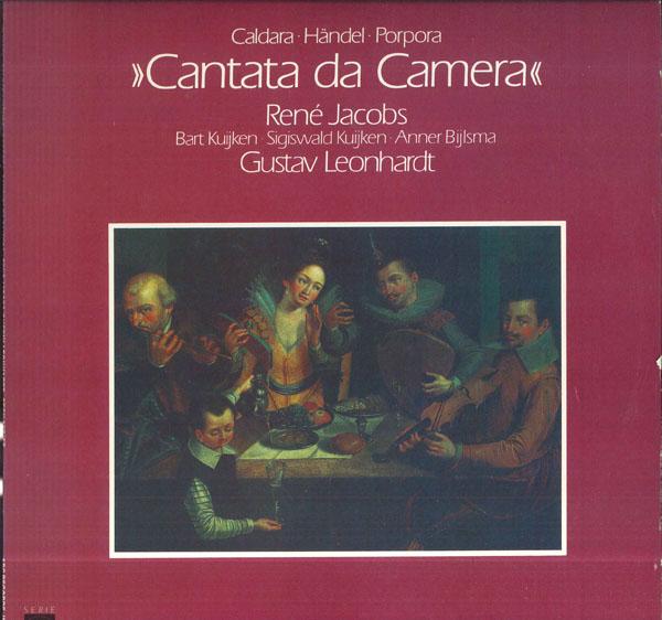 

LP Record GUSTAV LEONHARDT BARTHOLD KUIJKEN Caldara Handel Porpora Cantata AY67029 ABC CLASSICS 1975 US Classical Used