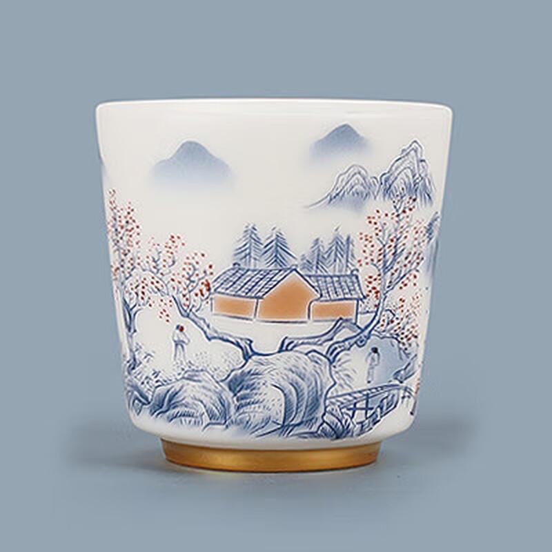 Chaxun Mutton-Fat Jade White Porcelain Master Cup