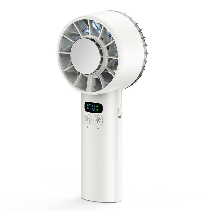 5200 mAh High Speed Refrigeration Handheld Fan 100 Speed Outdoor Mini Fan USB Charging Portable Fan