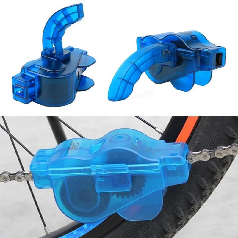 Curățător Portabil Lanț Bicicletă Perii Bicicletă Scrubber Instrument Spălare Kit Curățare Ciclism Montan Accesoriu Exterior