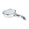 KITACO Round Mini Mirror Stay 50L Type Mounting Diameter M8+M10 Adapter Included 1 Piece Universal Plated 675-1400390