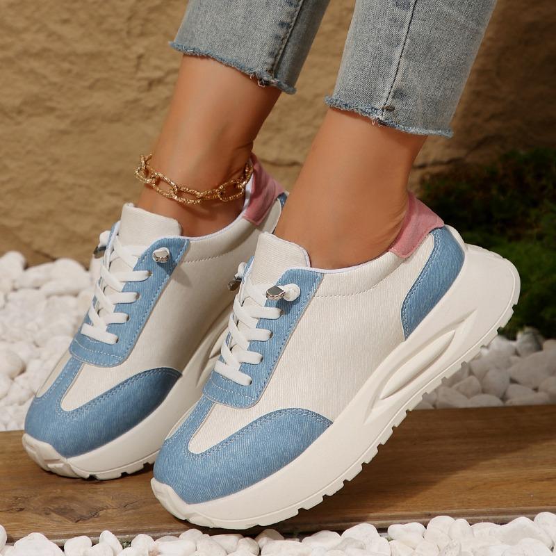 Large Size Single Shoes Women's Autumn New Platform Trend Versatile Dad Shoes Casual Sports Women