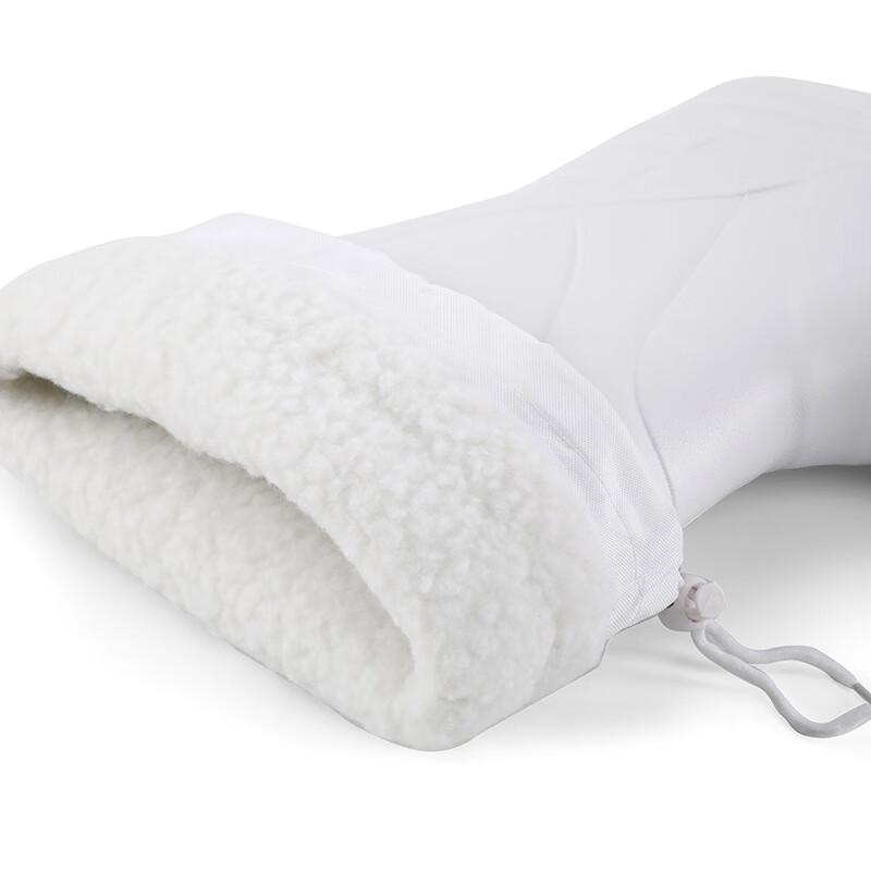 Aotetayu Men's Fleece-Lined EVA Waterproof Work Rain Boots