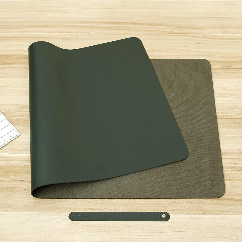 In-stock Large Leather Mouse Pad, Office Desk Pad, Waterproof and Oil-proof, Business Minimalist Desktop and Computer Desk