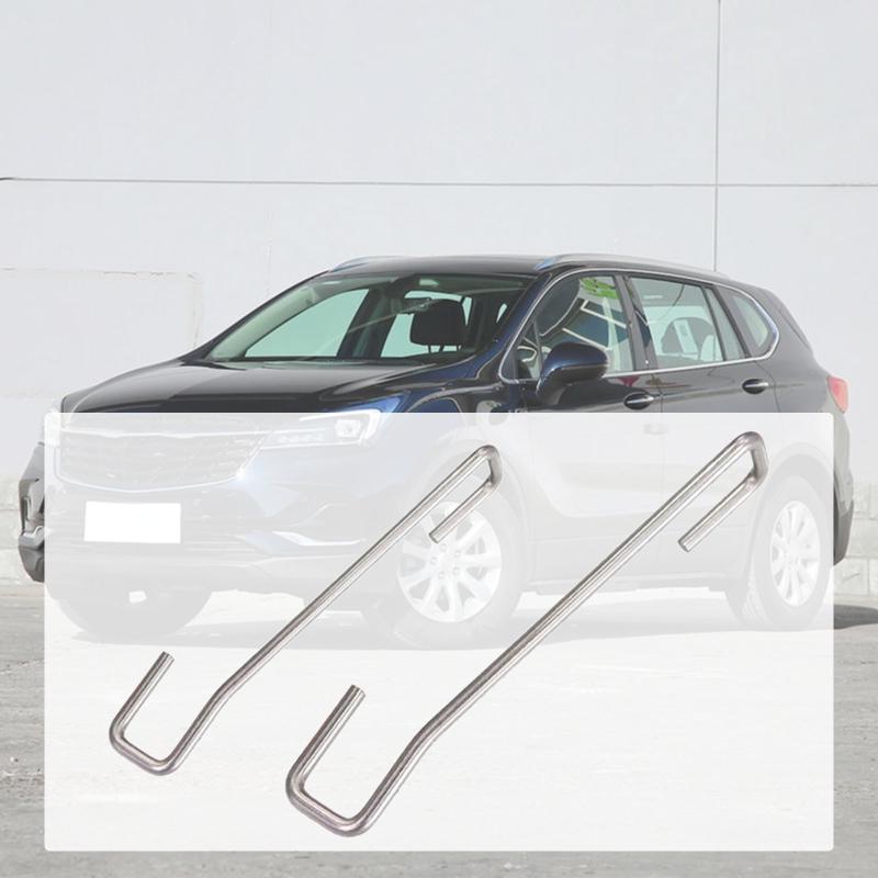 Car Window Tint Carbon Fiber Sticker Install Support Rod Hook Auto Door Aid Tool