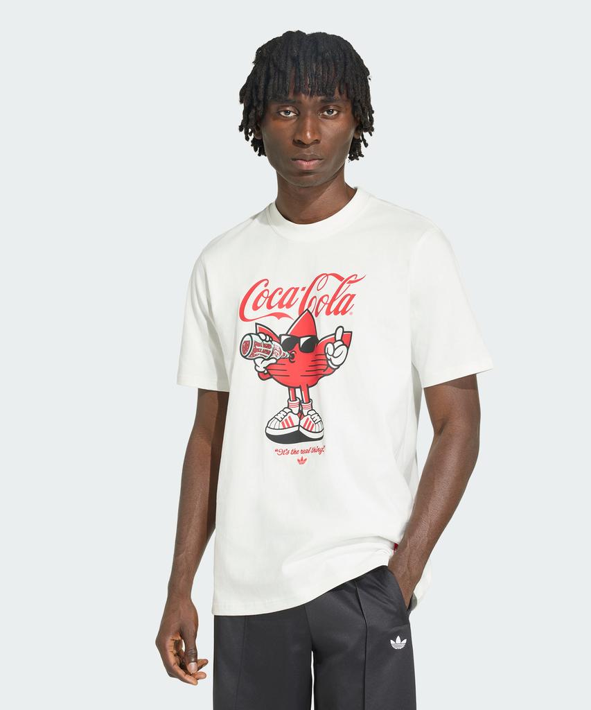Adidas Adidas X Coca-Cola Classic Sports Graphic Treffi Tee Ky2109