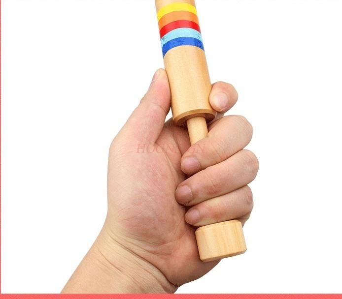 Push-Pull Flute Playing Musical Instrument Music Early Education Musical Instrument Kindergarten Children'S Wooden Flute