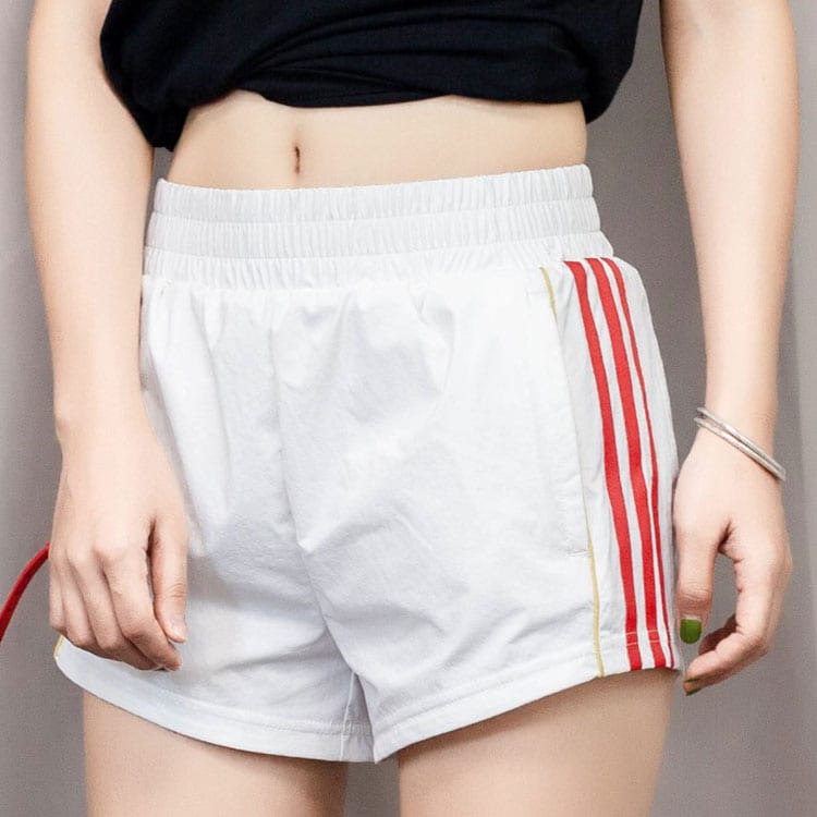 adidas Casual Shorts Women's White Moderate FT2867