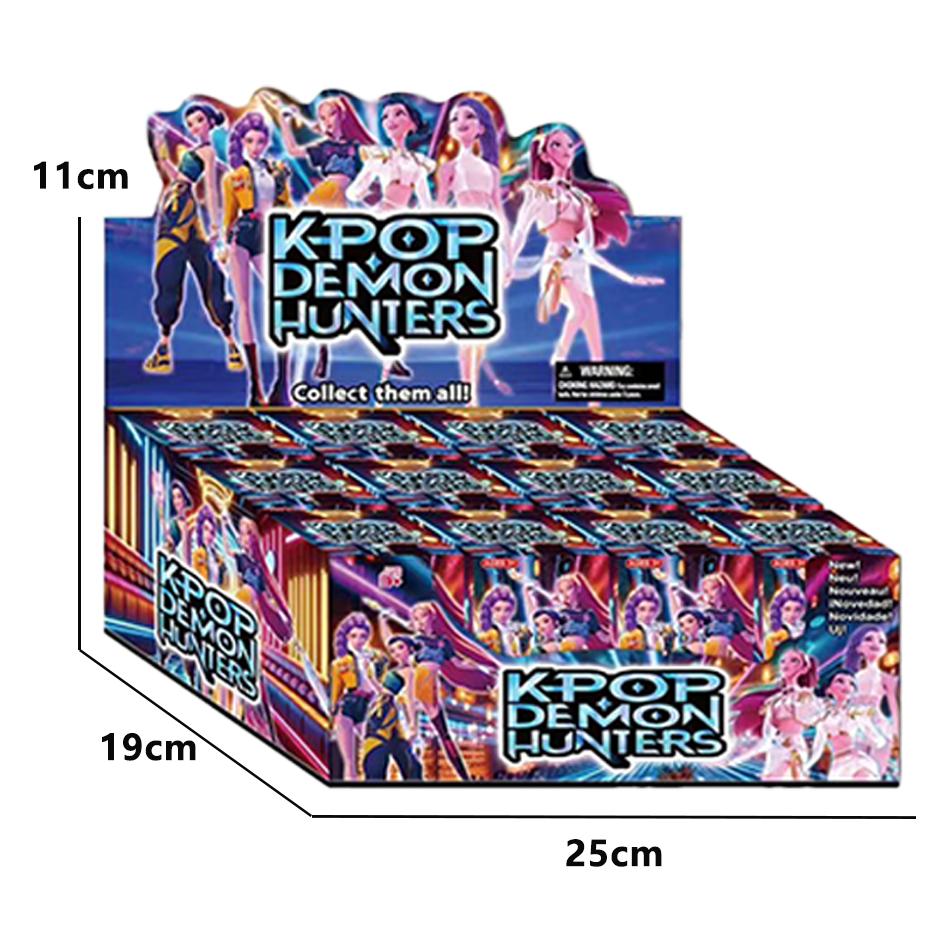 Kpop Demon Hunters Action Figure Toy Derpys Tiger Rumi Mira Zoey Sussy Figurine Doll For Fans Gift Birthday Gifts