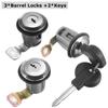Industrial Grade Car Door Lock Barrel Set with 2 Keys Barrel Lock Door Lock Set Simple Installation for 9170.G3 9170.CW