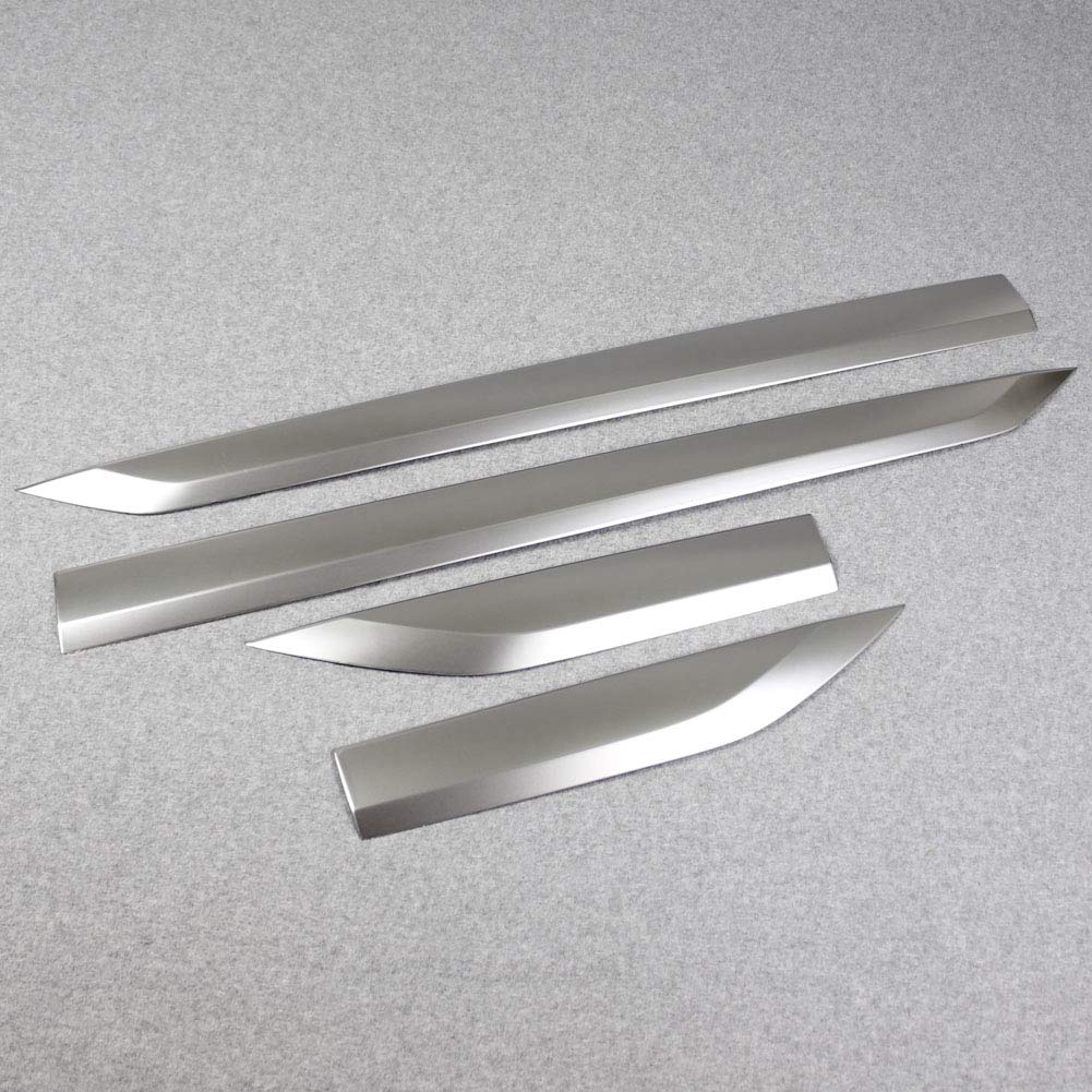 RUIQ Subaru New Forester SK Series Exterior Matte Side Door Under Designed Exclusively for the Subaru New Forester Nickel-Plated Moulds,