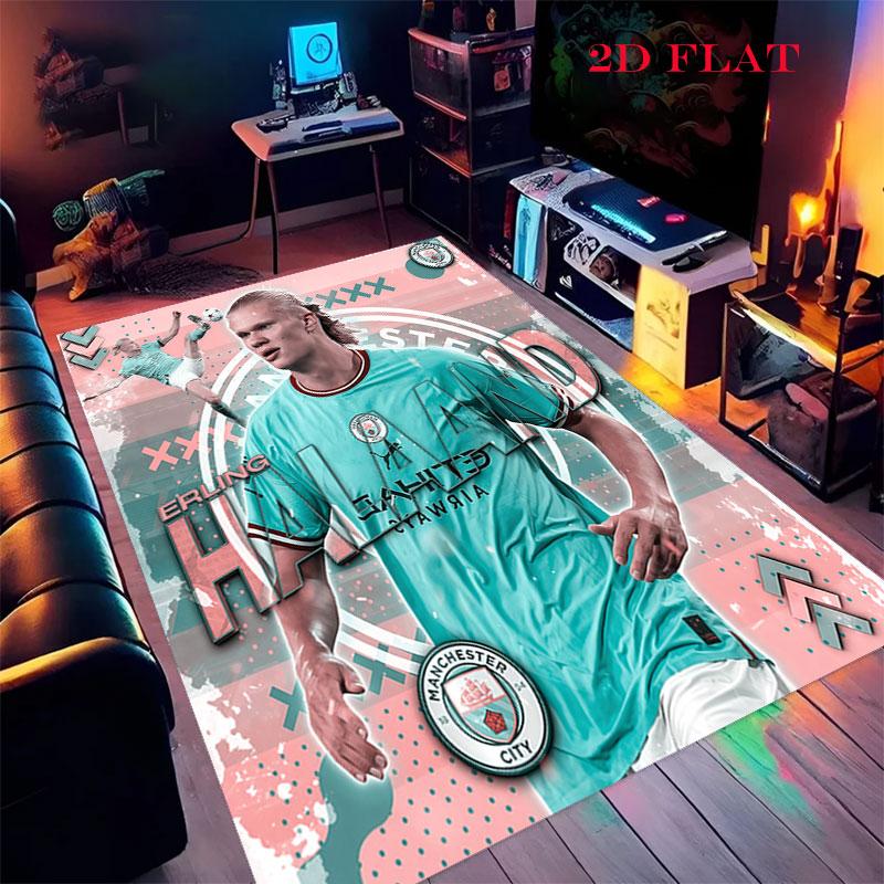 Erling Haaland Magic Poster Carpet Rug for Living Room Bedroom Home Sofa Decoration,Kids Play Nonslip Floor Mat