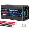 Pure Sine Wave Inverter 12V 220V 220W-10000W DC To AC Europe Socket Power Voltage Converter Car Solar Inverter Charger Adapter