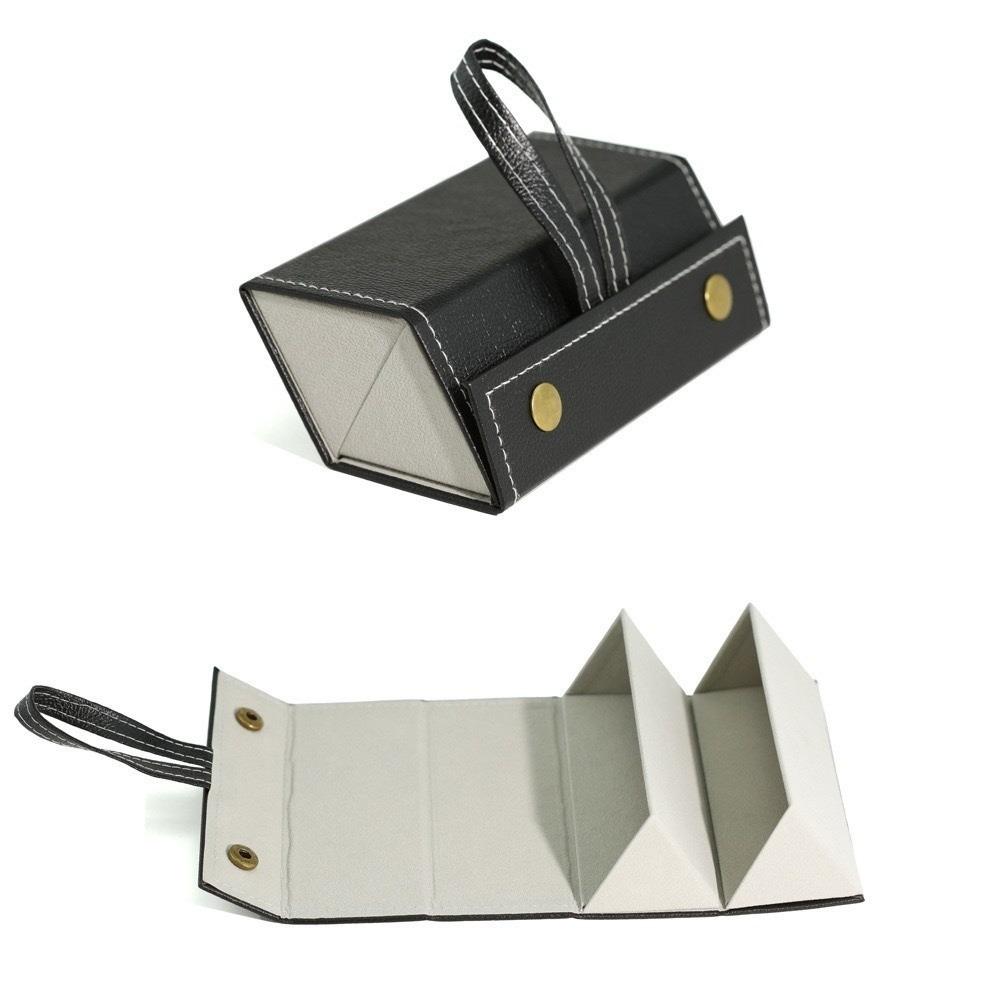 

PU Leather Travel Portable Sunglasses Case Eyeglasses Holder Glasses Organizer Storage Box