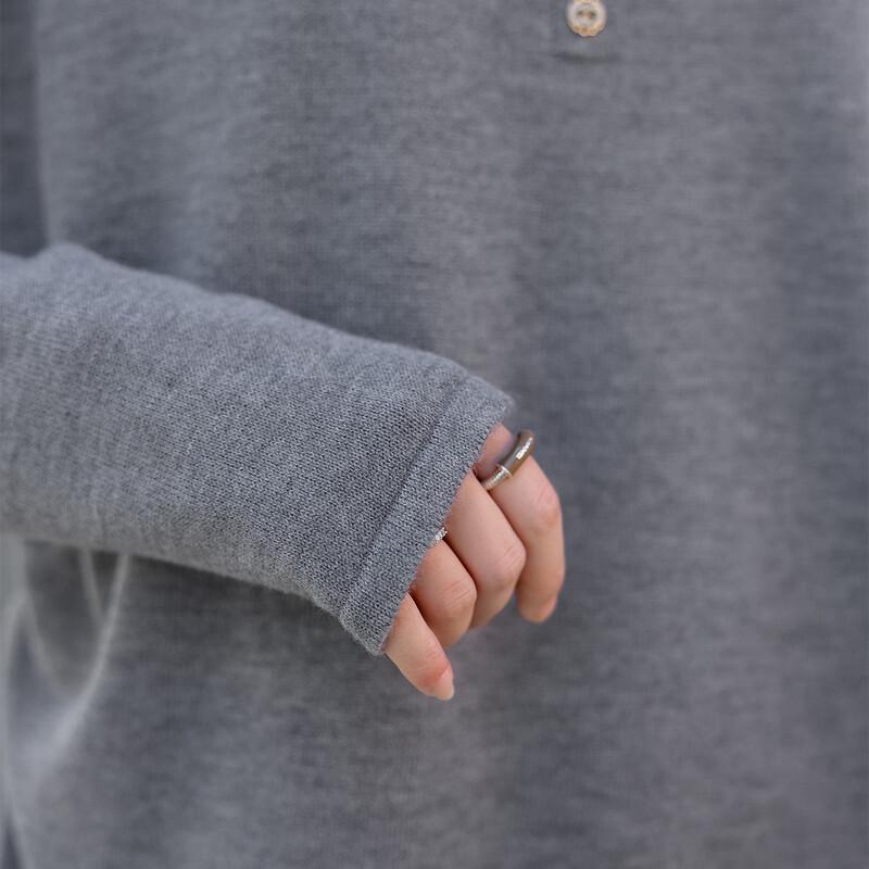 ITISF4 Women's Slimming Faux Two-Piece Knit Top