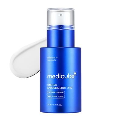 Medicube Zero 1-Day Exosome Shot 7500ppm: A Topical Needle-type Beauty Serum for Pores, Firmness, and Sensitive Skin. Korean Cosmetic.