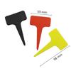 DIY Plastic T-Type Plant Labels Tags Marker Seed Nursery Garden Flower Plants Tag Garden Sign For Yard & Garden Decor 50 Pcs