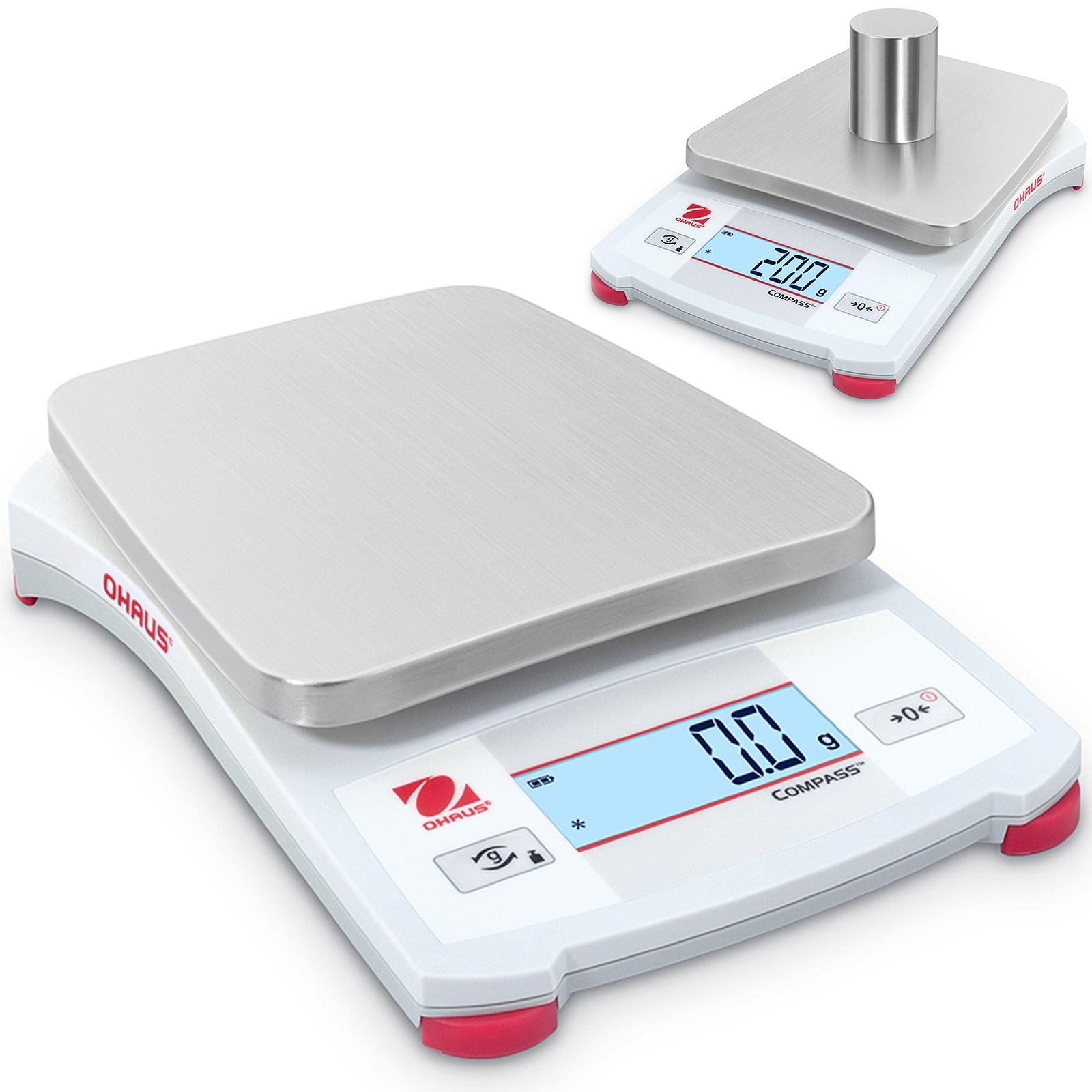 Technical control educational precision battery-powered scale COMPASS CX 1200g 01g OHAUS CX1201