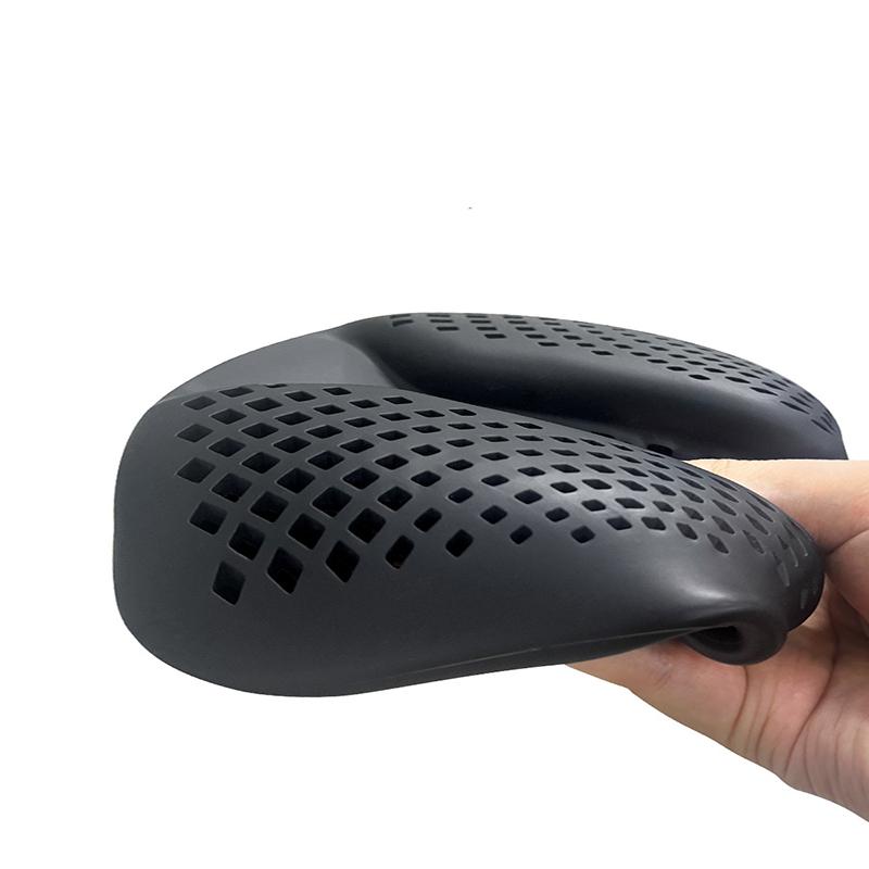 Silicone Breathable Comfortable Soft Shock-absorbing and Anti-slip Bicycle Seat Cover Outdoor Mountain Bike Riding Seat Cover