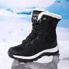 Fashion Winter Boots Women High Quality Cotton Shoes with Thick Soles Anti Slip and Warm Snow Boots Comfortable Plush Work Ankle Boots