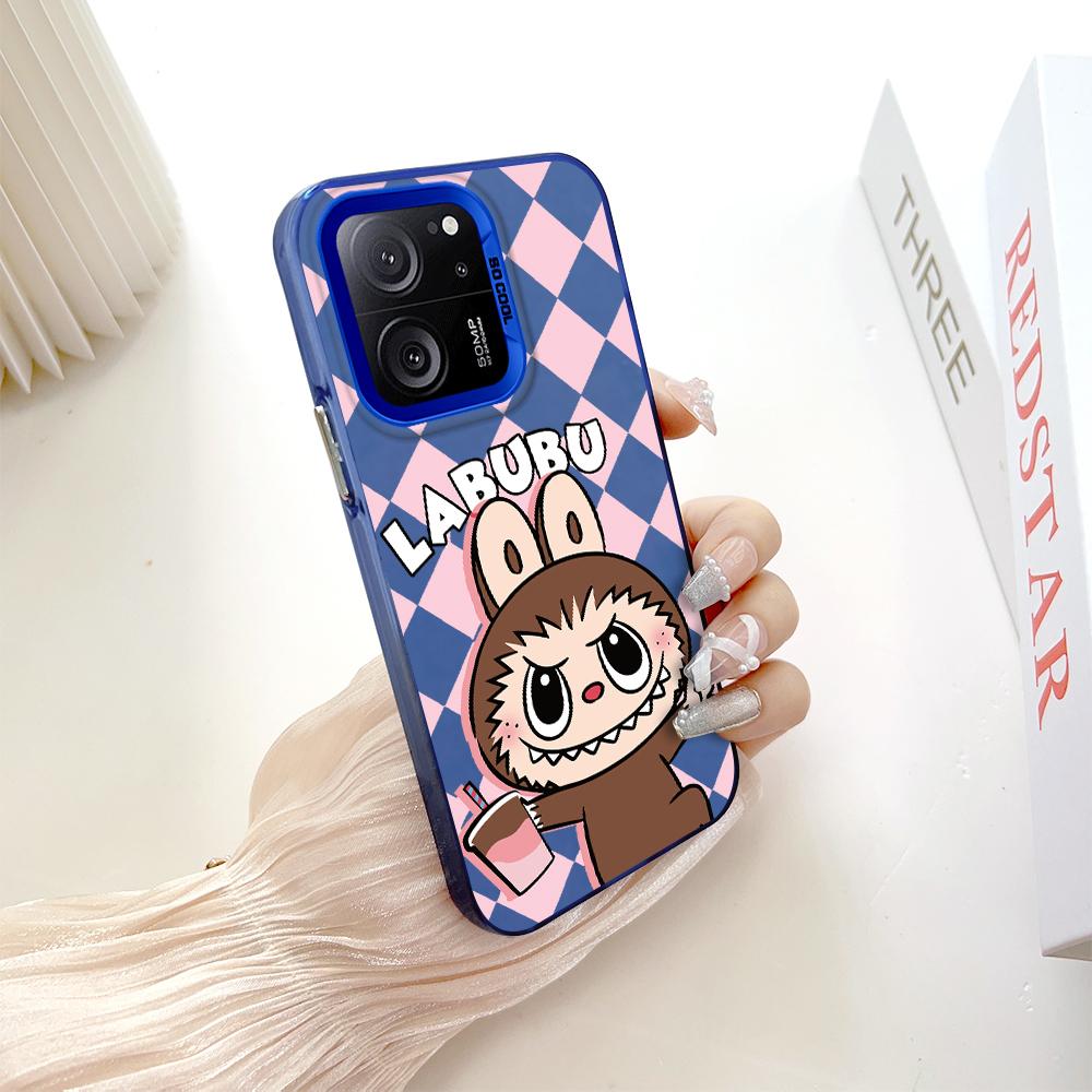 Gemaltes Muster Buntes Splitter-Doppelseitiges Hartschalen-Stoßfestes Anti-Fall-Telefongehäuse für Xiaomi Redmi Poco