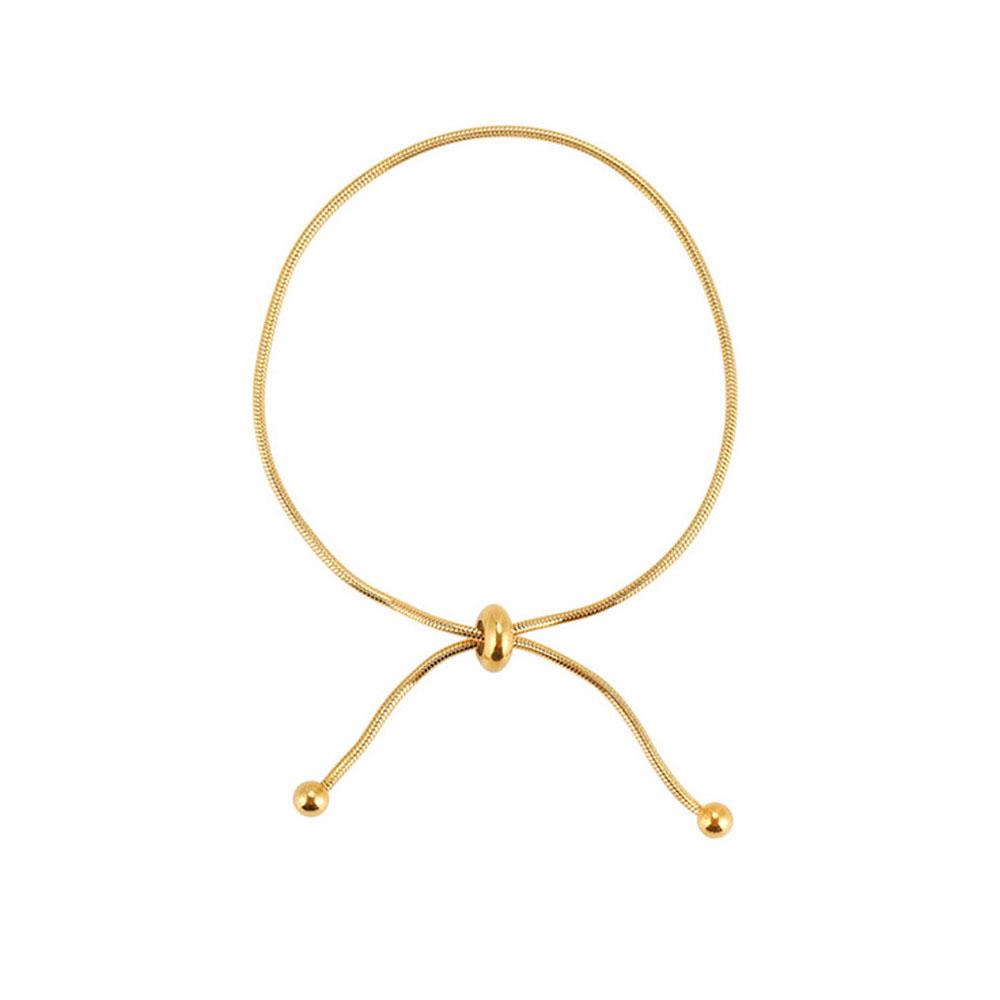 Beads Girls Party Accessories Pull-out Anklet For Women Gift Adjustable Bracelet Fashion Jewelry