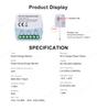 Tuya Wifi Electric Consumption Meter Bidirection 2 Channel Power Meter with Current Transformer Clamp 80A 110V/240V Wattmeter