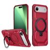 For iPhone Air Case Compatible with MagSafe Kickstand TPU+PC Phone Cover