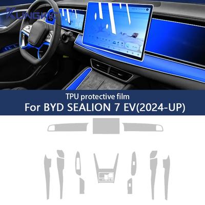 Contrôle Central Automatique TPU Navigation Anti-Rayures Film de Protection Intérieur Navigation Pour BYD SEALION 7 EV 2024 Accessoires