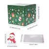 WTEMPO DIY Christmas Gift Boxes Foldable Wedding Birthday Surprise Party Money Box for Cash Money Roll Gift Box Pull Out Kit Christmas Party Supplies