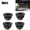 4X Engine Top Cover Trim Rubber Mount Grommet Bush Bump Stop 11127614138 For 1 2 3 4 5 6 7 Series X1 X2 X3 X4 X5 X6 Mini
