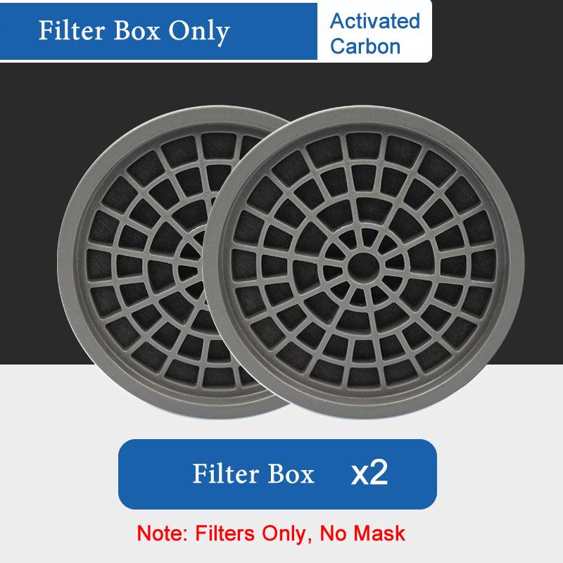 Αντι-Ηφαιστειακής Τέφρας Νέα Αναπνευστήρας Γυαλιά Ασφαλείας Μάσκα Σκόνης Αυτοδιπλή Φιλτράρισμα Για Ψεκασμό Βάψιμο Γυάλισμα Εργασίες Ασφάλεια