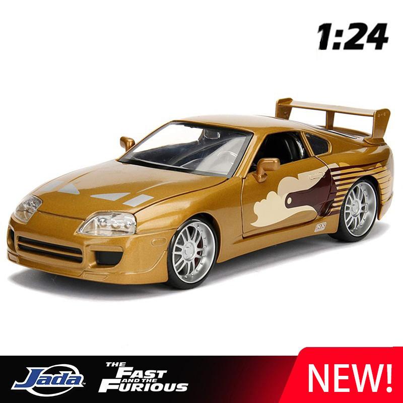 1:24 Brian Supra Alloy Kovové modely aut a hračky Vozidla Model auta Model v miniaturním měřítku Hračky modely aut Pro děti