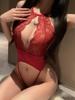 Lace Open Chest Hollow Out Underwear Sexy Lingerie See Through Sex Sleepwear Suspenders Babydoll Crotchless G-Strings Costumes