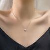Yinshiqi S925 Sterling Silver Mini Star Pendant Necklace for Women