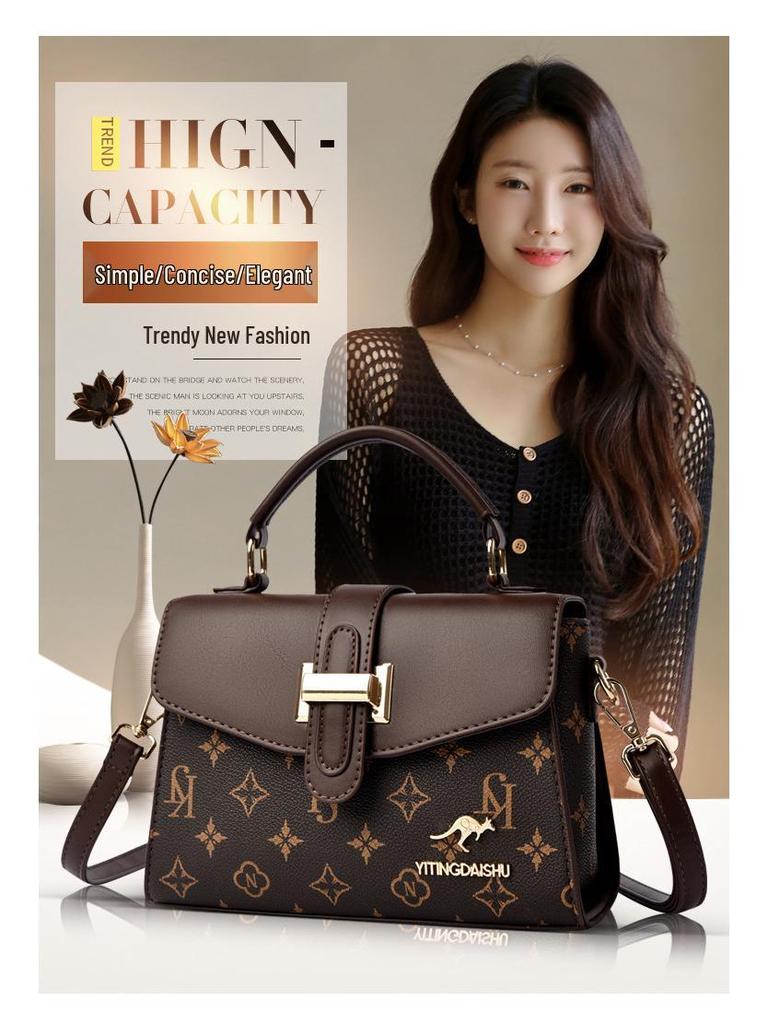 Women's Autumn & Winter Trendy Crossbody Bag - Casual, Versatile, Light Luxury, Single Shoulder Mommy Bag
