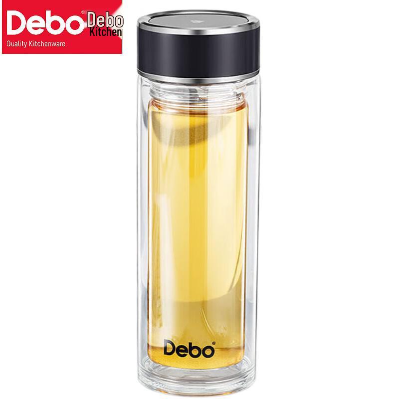 Debo Double-Layer Glass Tea Water Cup