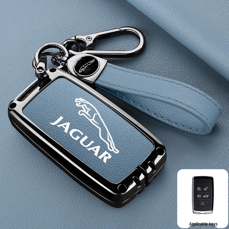 Husă Cheie Auto Jaguar XFL, Protecție Metalică Premium pentru 2023 XEL, F-Pace, XJL, F-Type.