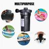 Portable Air Pump Electric Inflatable Compressor For Boat Mattress Pool 12 V 220V Mini Inflator 4500MAH Rechargeable 3 Nozzles