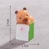 Micro Landscape Cute New Year Fortune Capybara Capibara Figure Decoration Desktop Car Accessories