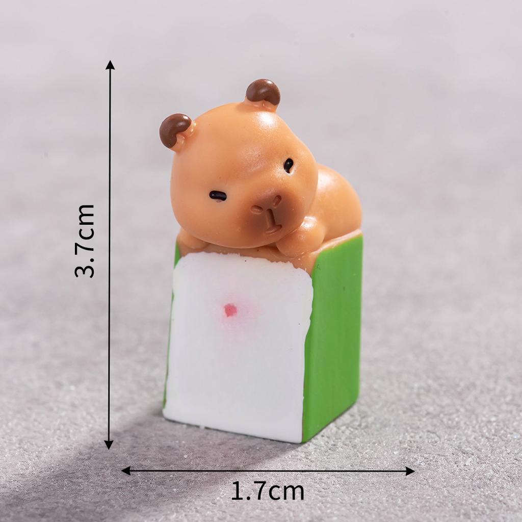 Micro Landscape Cute New Year Fortune Capybara Capibara Figure Decoration Desktop Car Accessories