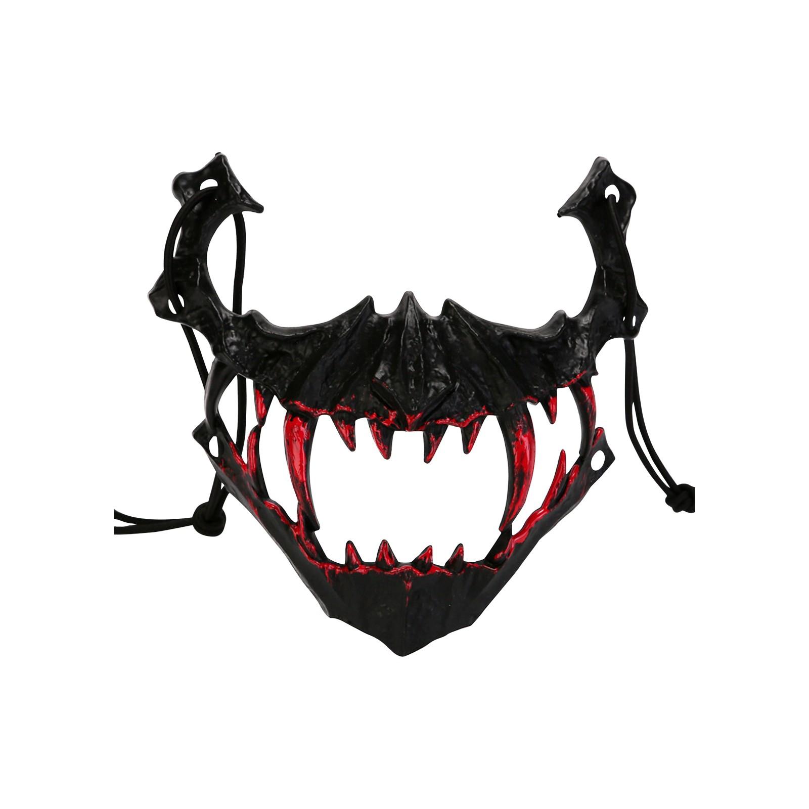 

Маска на Хэллоуин Маска на пол-лица Кос Бог Дракона Свирепый Тигр Ночной Бес Тэнгу Человек Маска Волка Маскарадный Реквизит Страшные Маски Черепа