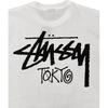 Stussy Lager Tokio T-Shirt Buchstabendruck Rundhalsausschnitt Kurzarm T-Shirt Unisex Oberteile 1235890001069