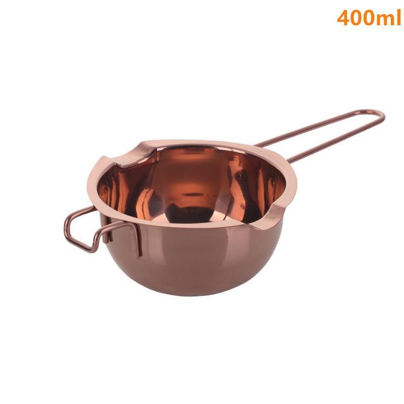 Stainless Steel Candle Wax Melting Boiler Pot With Heat Resistant Handle For Melting Chocolate Candy And Candle Making Supplies