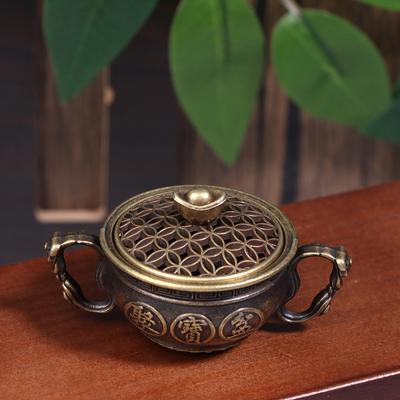 Buddhistische Utensilien Weihrauch Brenner Weihrauch Räuchergefäß Legierung Sandelholz Haus Eingerichtet Home Office Dekoration