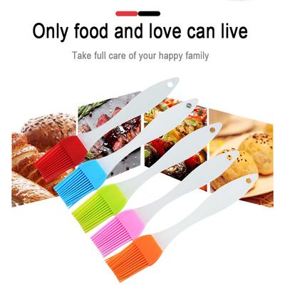Silicone Basting Brush Pastry Barbecue Oil Brushes Baking Bakeware Bread DIY BBQ Brush For Kitchen Cooking Random Color
