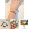 Lightweight Luxury Handmade Ceramic Bracelet With Geometric Star Beads