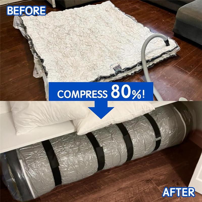 M-Modern-Vacuum Storage Bag TWIN/TWIN XL Mattress Bags For Moving Vacuum Seal Compression Bag For Moving, Transport, Storage L