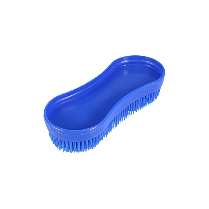 Horse Grooming Brush Cleaning Brush Soft Touch Riding Massage Too Professional Horse Curry Comb Horse Care Pony Comfort